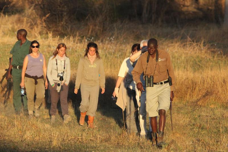 Nkasa Lupala Tented Lodge Sangwali Eksteriør billede